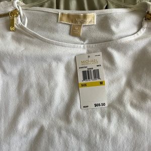 Michale kors white top